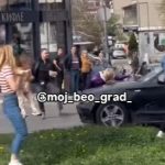 Automobilom se zabio u prosvjednike / Foto: Preslik