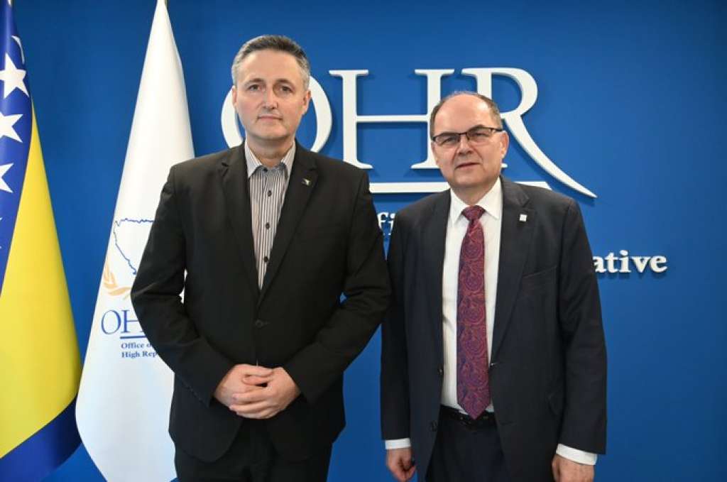 Denis Bećirović i Christian Schmidt