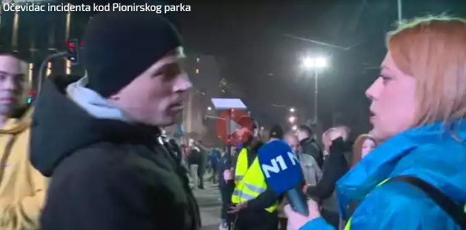 Prosvjed u Beogradu