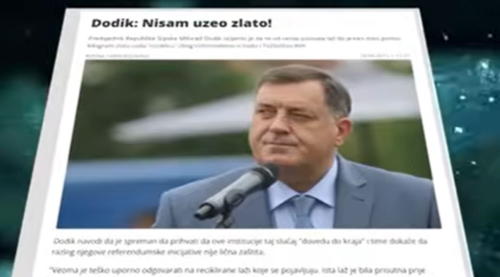 Dodik - isjecak iz medija
