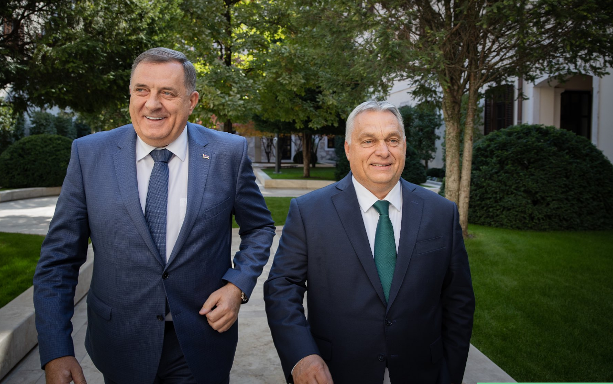Milorad Dodik i Victor Orban