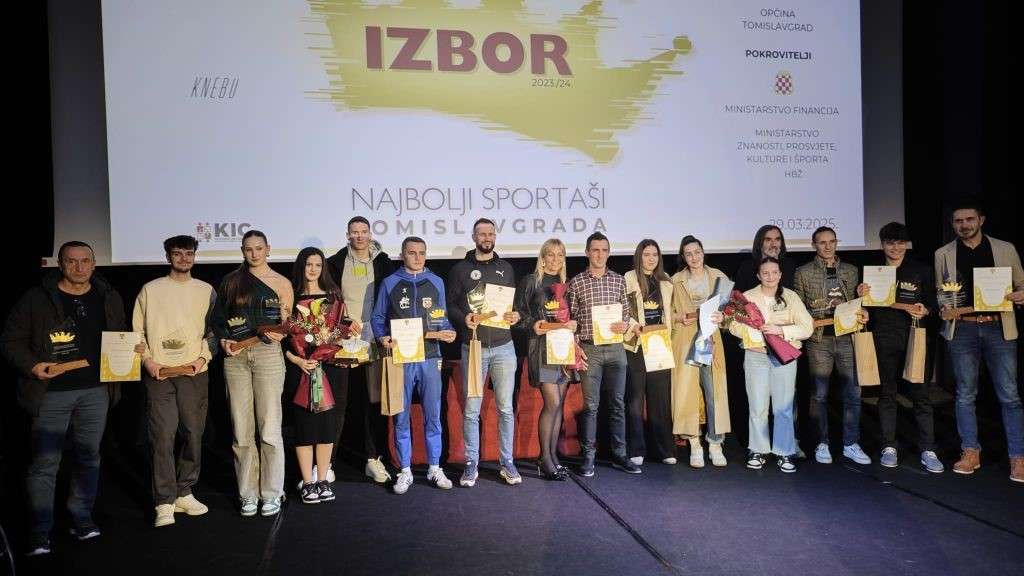 Najbolji sportaši Tomislavgrada / Foto: FENA