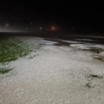 Foto: Radio Novi Grad / Nevrijeme s ledom u Bosanskom Novom