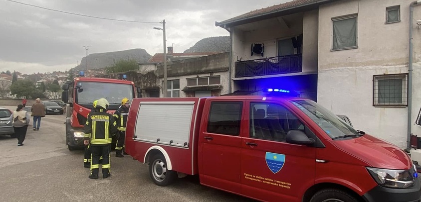 Požar / Foto: PVJ Mostar - Vatrogasci