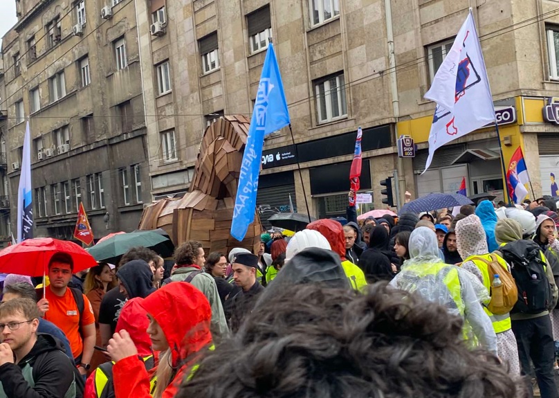 Prosvjed u Beogradu