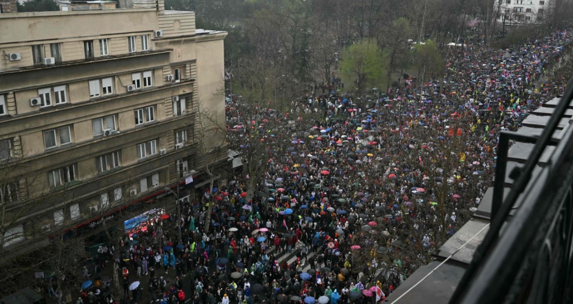 Prosvjed u Beogradu