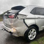 Grom udario u automobil u Illinoisu Foto: Williamson County Sheriffs Offic