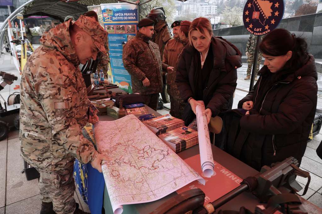 U procesu deminiranja u BiH cilj je još daleko, ima još mnogo posla / Foto: Fena