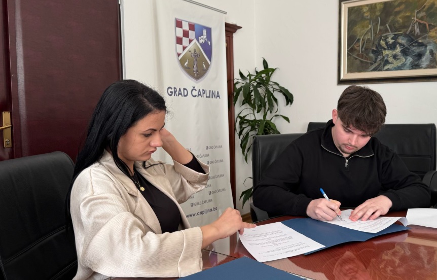 Potpisivanje ugovora sa pripravnicima u Čapljini