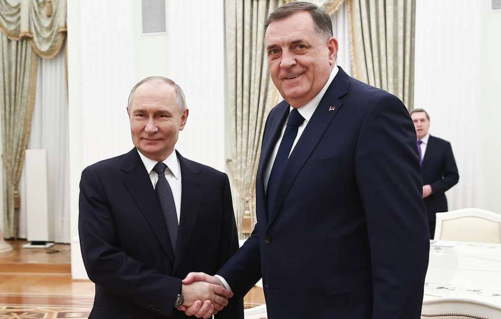 Milorad Dodik i Vladimir Putin