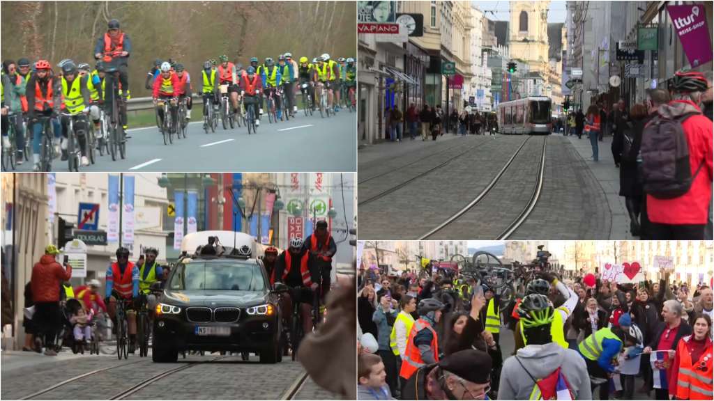 Studenti biciklisti Foto/ N1 Srbija