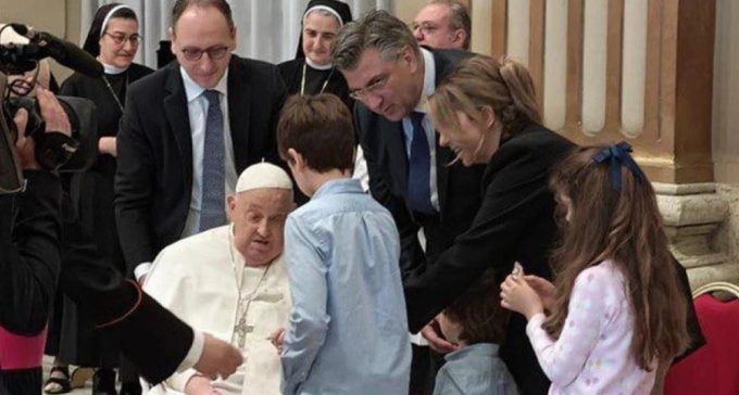 plenkovici i papa franjo