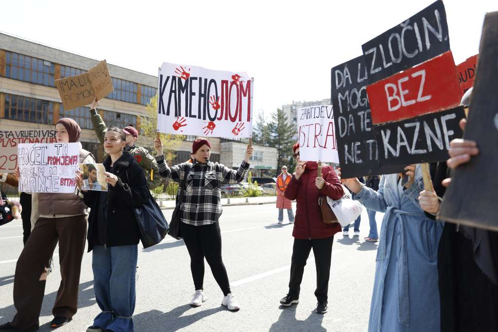 Prosvjed studenata u Sarajevu