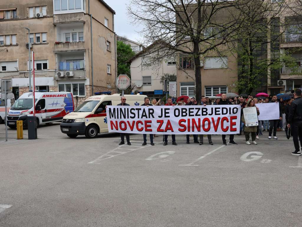 Prosvjed zdravstvenih djelatnika