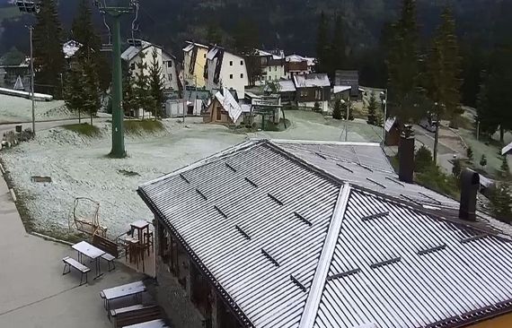 Snijeg na Vlašiću. Eko Fis Vlašić