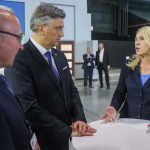 Željka Cvijanović, Andrej Plenković i Gordan Grlić Radman / Foto: Predsjedništvo BiH