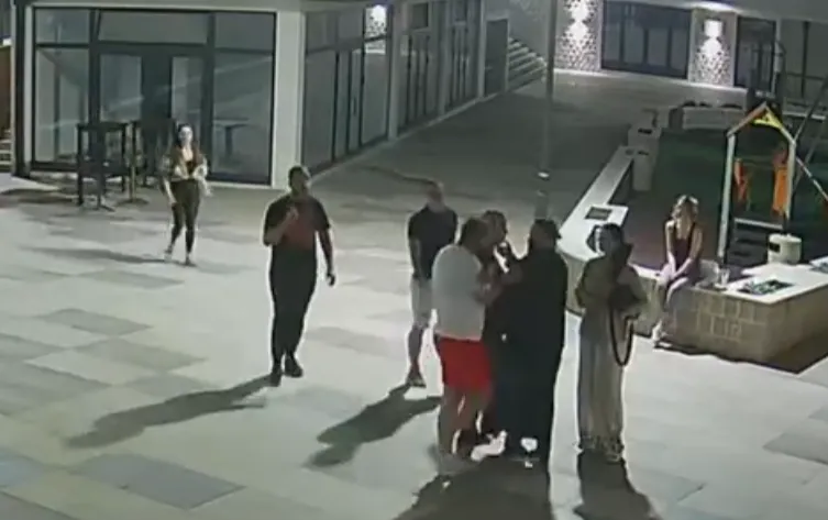 Trenutak napada / Foto: Screenshot