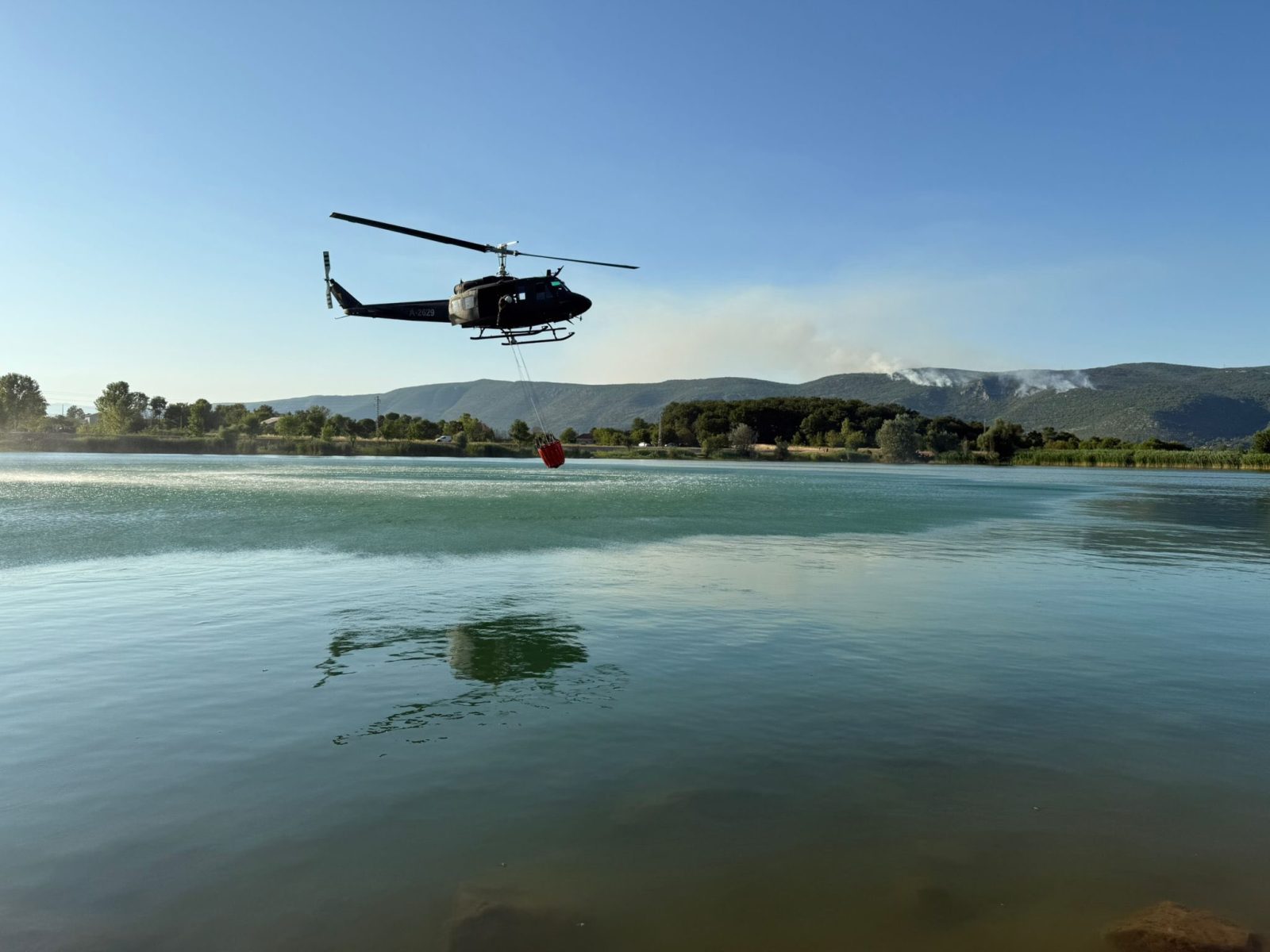 Helikopter / Foto: Civilna zaštita ŽZH