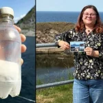 Alaina Beresford i njezina poruka u boci Foto: X / Screenshot