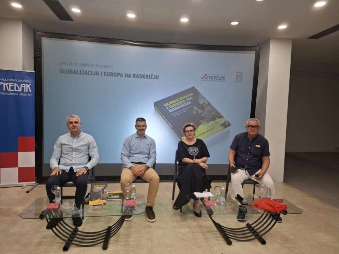 U Mostaru predstavljena knjiga Anđelka Milardovića o izazovima suvremene Europe