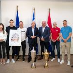 Dragan Čović i vodstvo Zrinjskog / Foto: Agencija