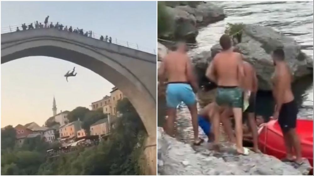 Incident ispod Starog mosta