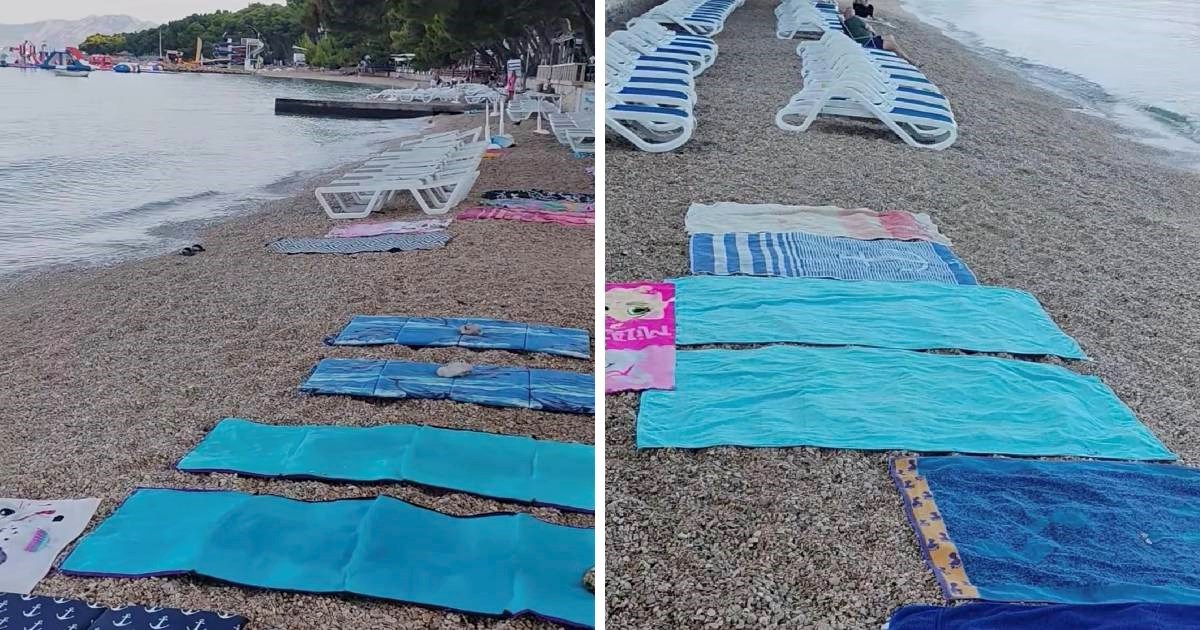 Plaža u Makarskoj / Foto: Reddit