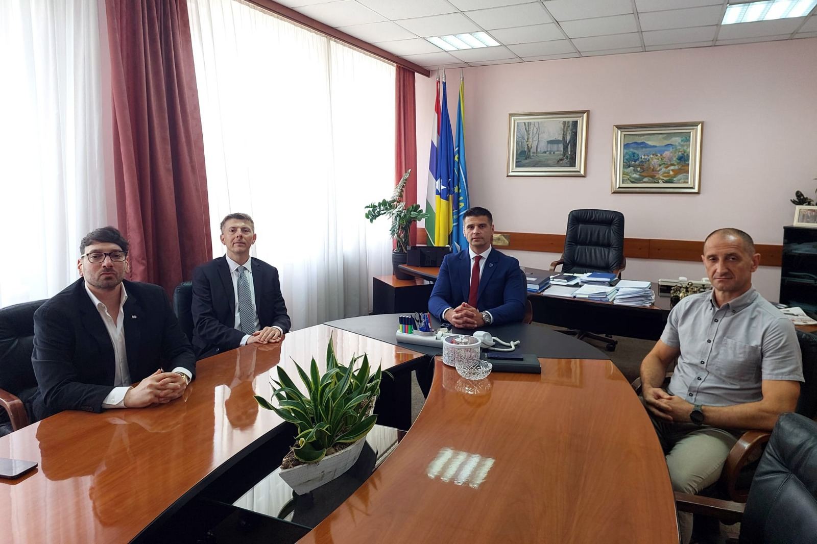 Sastanak ministara Marija Marića i predsjednika Židovske zajednice