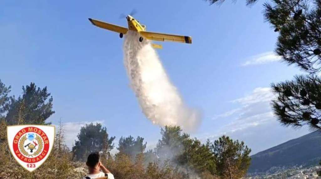Požar / Foto: PVP Mostar