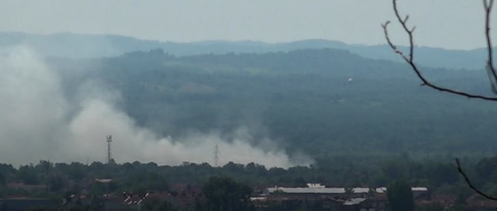 Požar na deponiji otpada