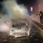 Požar na automobilu / Foto: PVJ Konjic