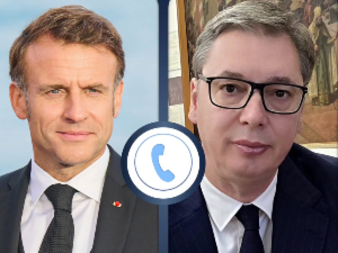 Vučić razgovarao s Macronom