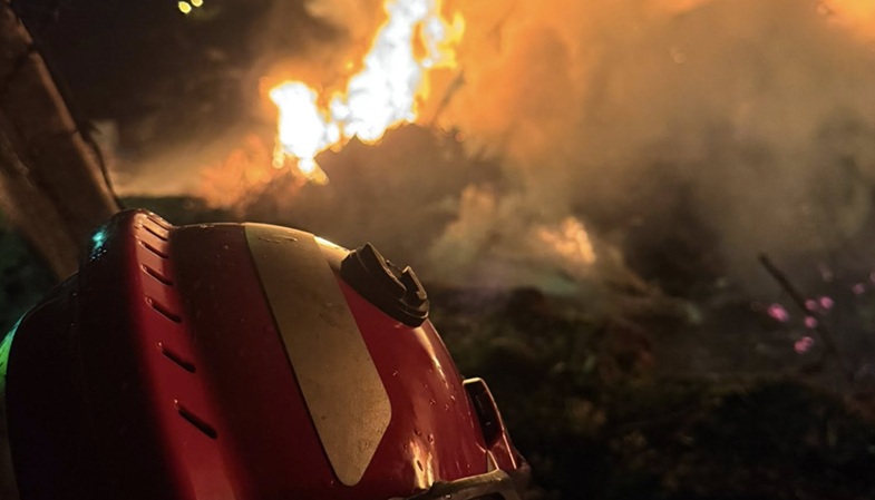 Požar / Foto: PVJ Vatrogasci Mostar