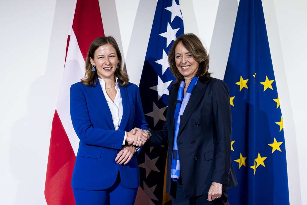 Dubravka Bošnjak i Claudia Plakolm / Foto: Fena