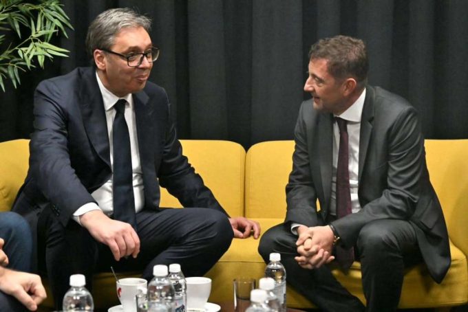 Aleksandar Vučić i Mario Kordić / Foto: Agencija