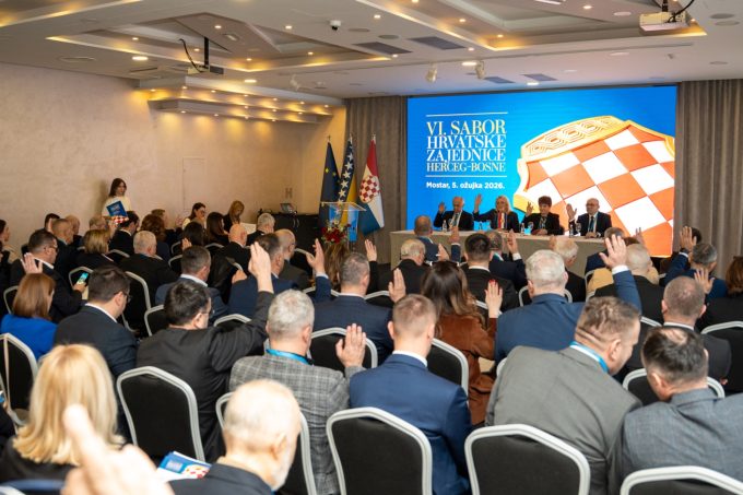 Održano VI. zasjedanje Sabora Hrvatske zajednice Herceg-Bosne / Foto: HNS BiH