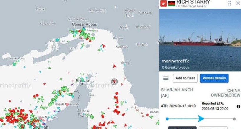 kineski tanker