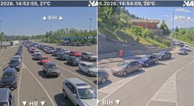kolone na granici