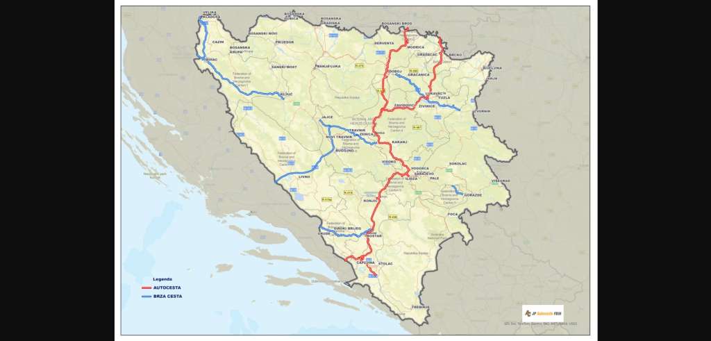 Brza cesta Mostar – granica RH: Strateški projekt uvršten u europsku TEN-T mrežu Brza cesta Mostar – granica RH: Strateški projekt uvršten u europsku TEN-T mrežu
