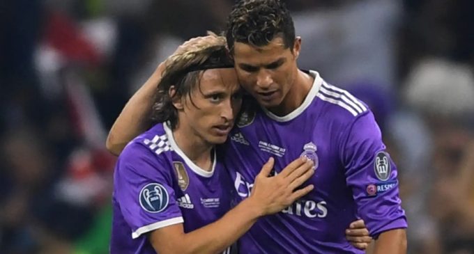 modrić i ronaldo