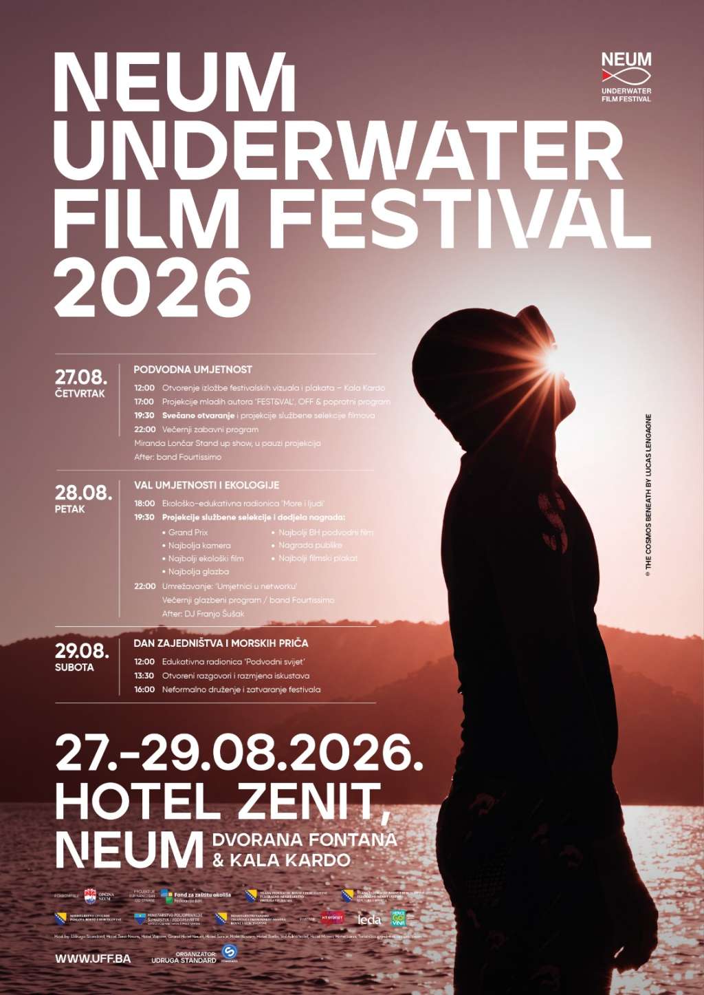 Neum krajem kolovoza domaćin Međunarodnog festivala podvodnog filma Neum krajem kolovoza domaćin Međunarodnog festivala podvodnog filma