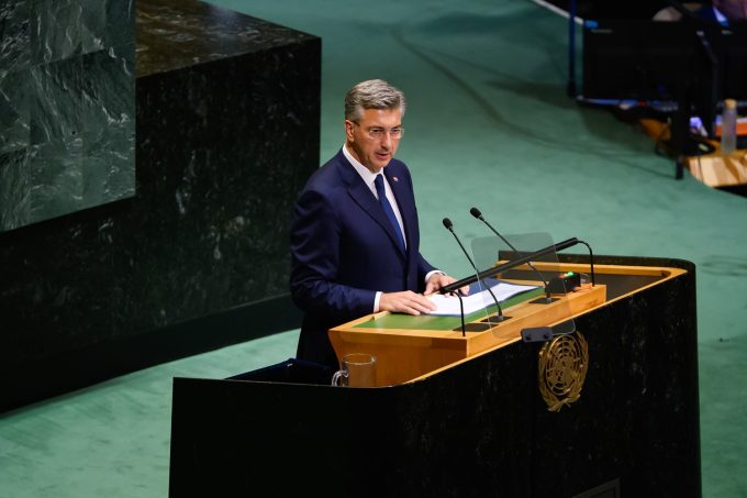 plenković un