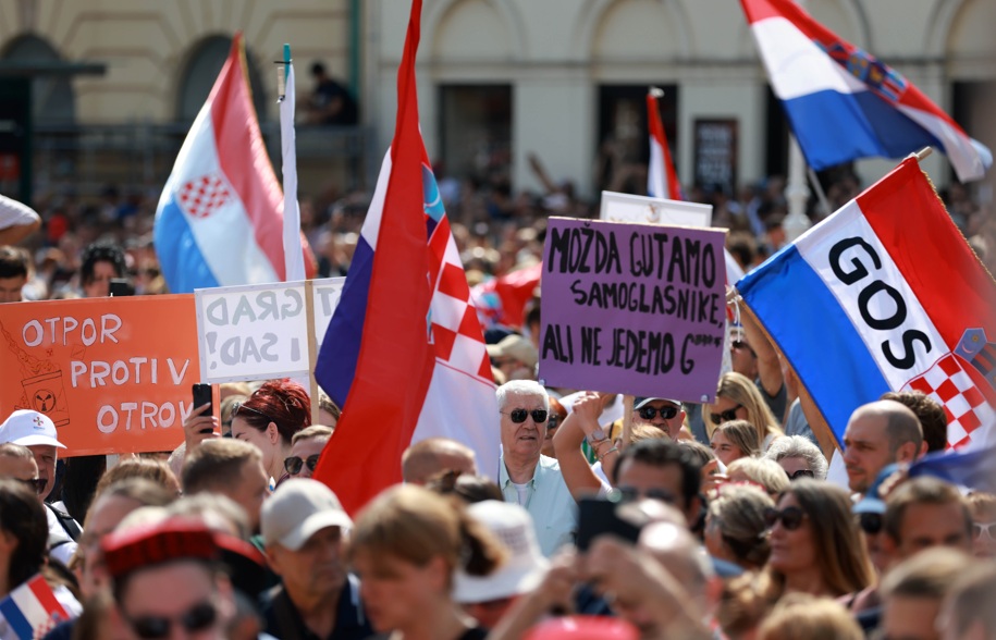 prosvjed za liku
