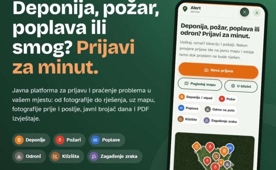 alarm za deponije