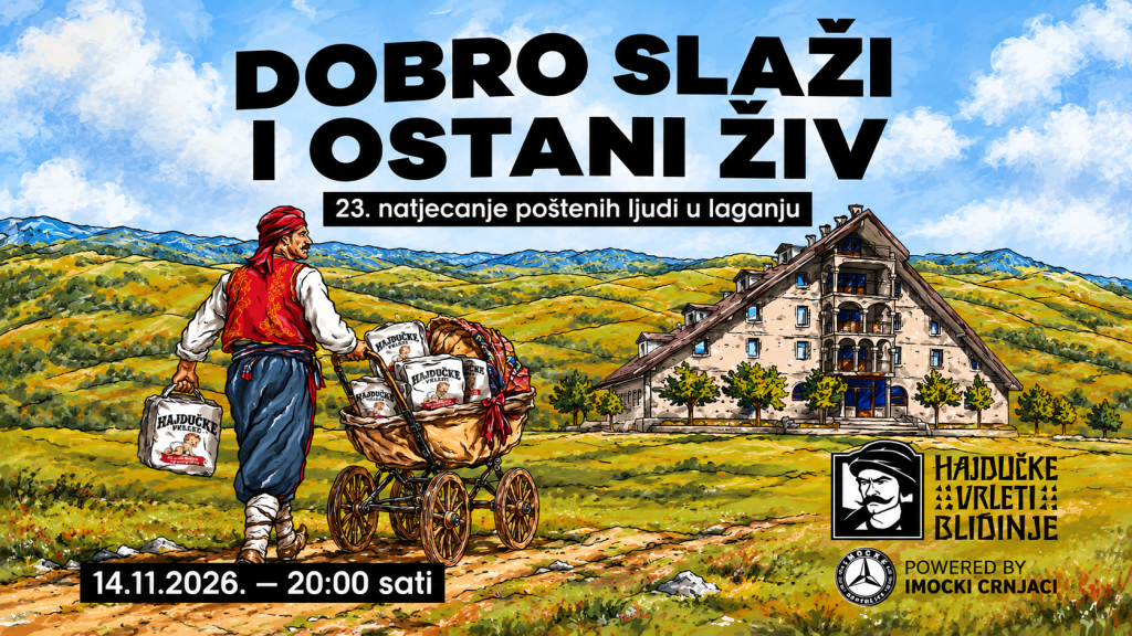 Hajdučke Vrleti domaćin 23. natjecanja u laganju ‘Dobro slaži i ostani živ’ Hajdučke Vrleti domaćin 23. natjecanja u laganju ‘Dobro slaži i ostani živ’