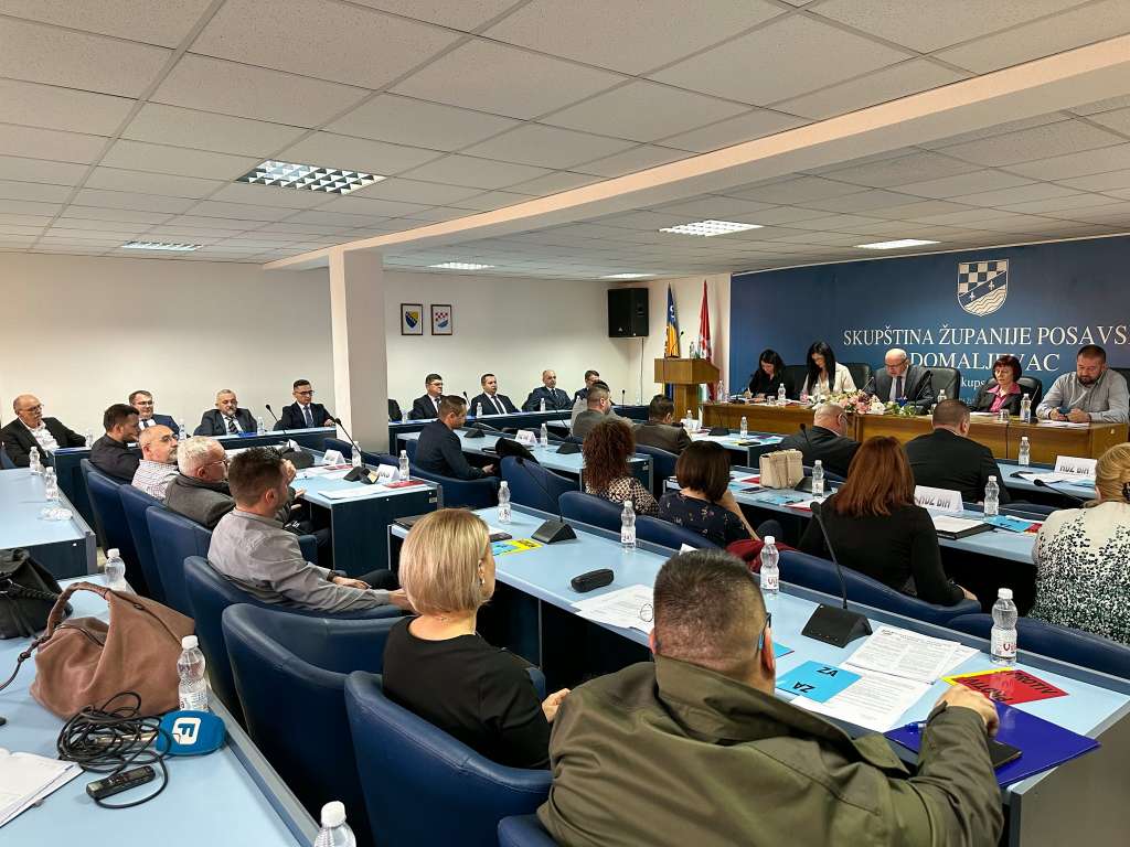 HDZ-u natpolovična većina u Skupštini Županije Posavske